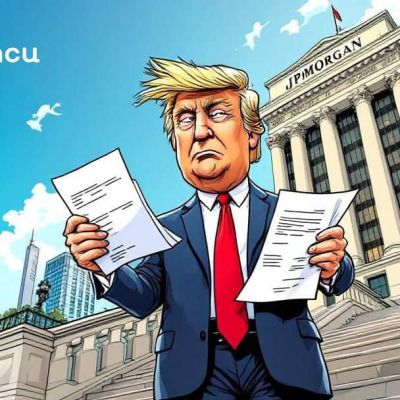 Trump Sues JPMorgan Over Alleged Political Debanking