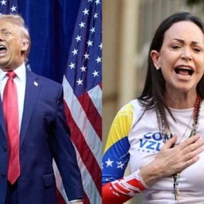 Trump questions Machado’s potential. She says she ‘should’ be Venezuela’s next leader