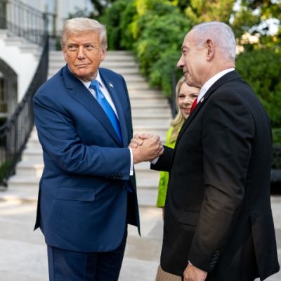 Trump Says He ‘May Endorse Somebody’ as Netanyahu Faces Pivotal Israeli Election