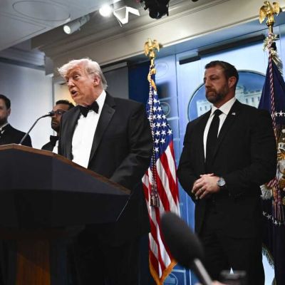 Panic At White House Correspondents’ Dinner! Trump Rushed Out After Gunfire Heard