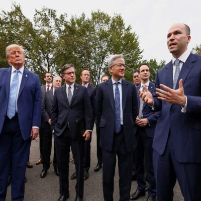 Trump AI accord: Trump says top tech firms have signed accord to ‘self-police’ AI development