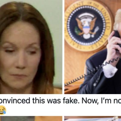 People are convinced this phone-in caller is Donald Trump pretending to be a Maga and we simply can’t stop listening