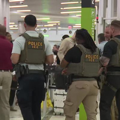 ICE agents arrive at Atlanta airport as security lines stretch outside