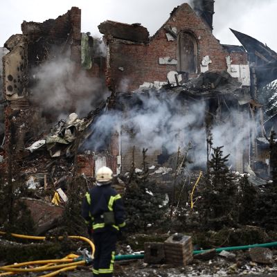 Russia targets Ukraine with 345 drones and missiles, striking energy sites and residential buildings, Zelenskyy says