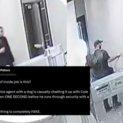 Was Donald Trump’s assassination staged? Suspicious K9 moment in new secret service clip fuels wild ‘inside job’ claims