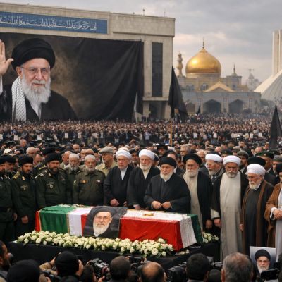 When Will Ayatollah Ali Khamenei’s Funeral Take Place? Iran Mourns Supreme Leader’s Death As Thousands Gather In Tehran’s Enghelab Square
