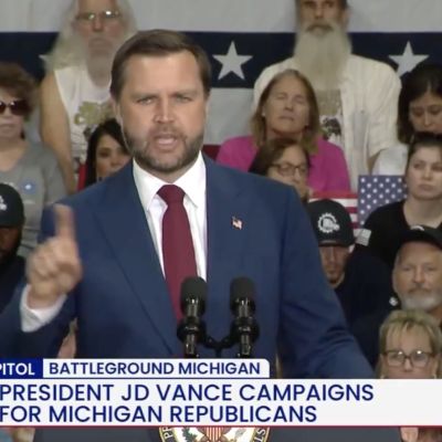 JD Vance Channels Will Smith to Scold Abdul El-Sayed