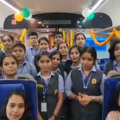 School students sing RSS song at Vande Bharat launch: Kerala Education Minister orders probe