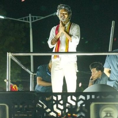 A month after Karur stampede, TVK chief Vijay meets families of victims at Mamallapuram resort