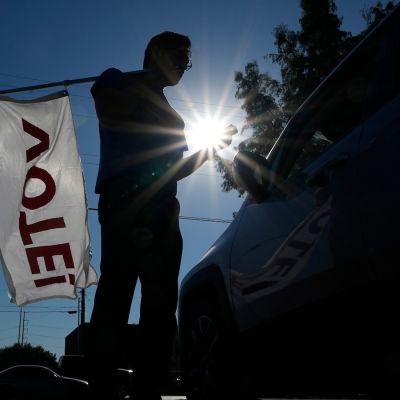 Texas man arrested for allegedly punching poll worker who told him to remove political hat