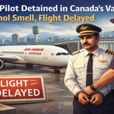Air India Pilot Detained In Canada’s Vancouver Over Alcohol Smell, Flight Delayed