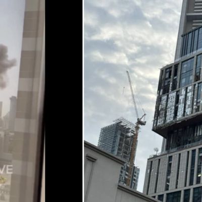 Israel-Iran Conflict: Dubai Rocked by Loud Blasts, Black Smoke Rises Over Skyline (WATCH)