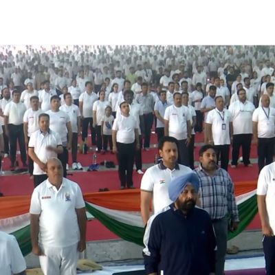 Yoga Day 2026: Yoga gives India new identity, says BJP’s Nitin Nabin