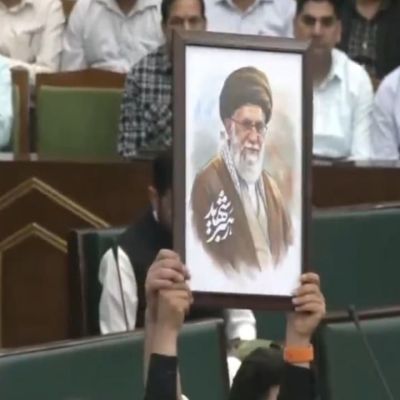 J&K: NC MLAs protest killing of Iran’s Khamenei, express solidarity