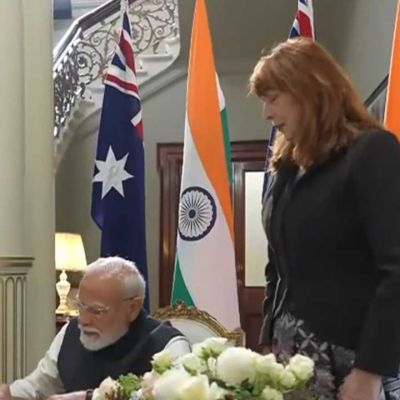 PM Modi signs Visitors’ Book, holds talks with Albanese in Melbourne