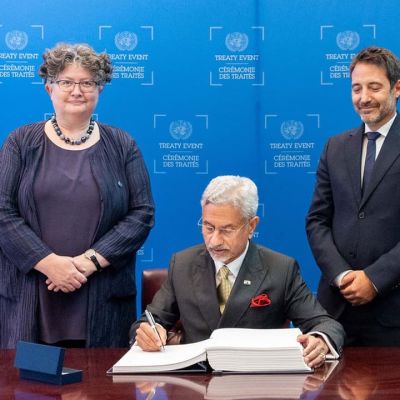 Jaishankar signs UN Cybercrime pact, meets Lavrov at UNGA 81