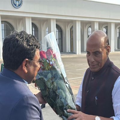 Rajnath Singh in Bishkek for SCO Defence Ministers’ Meeting on security