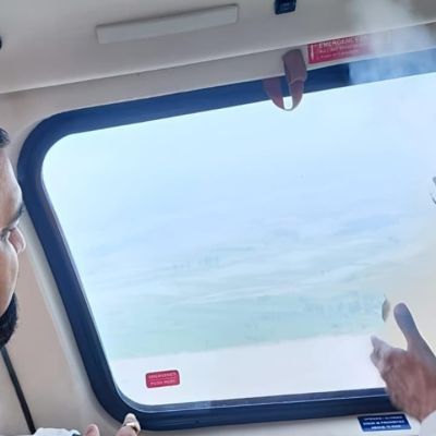 Bihar CM surveys flood-prone areas amid Nepal’s devastating floods