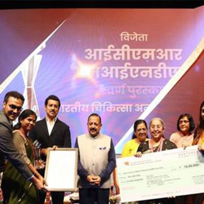 ICMR-MINDS initiative bags Gold at National Awards for e-Governance