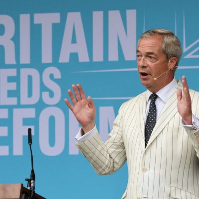 Reform UK leader faces Count Binface in special election testing durability of far right