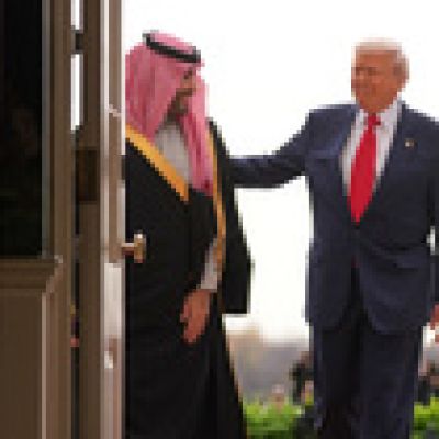 Trump’s meeting with Saudi crown prince: deals and bromance