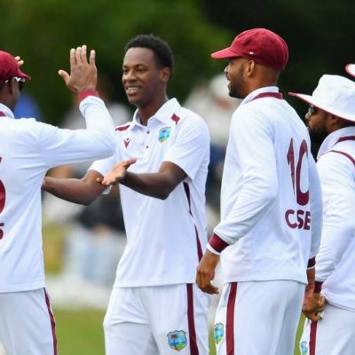 Williamson falls for 52 as NZ reach 128-5 in West Indies Test