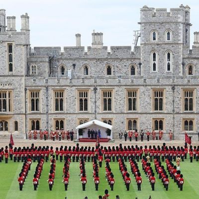 Photos show the pomp and circumstance of Trump’s UK visit, including military jet flyovers and a state dinner full of tech CEOs