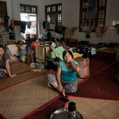 Quake-hit Myanmar city becomes epicentre of junta election offensive