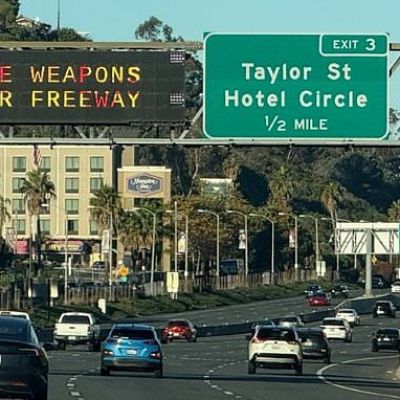 Shrapnel hits California patrol vehicle in US military live fire show