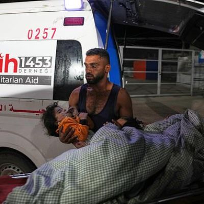 Israeli strikes overnight in Gaza kill at least 60 people,…