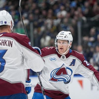 Brindley scores in OT, MacKinnon has 2 goals and 3 assists as…