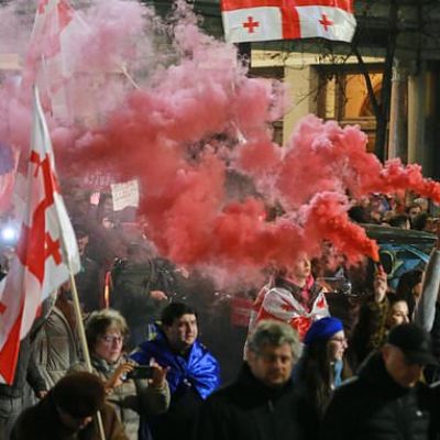 Georgian opposition leader arrested over alleged arson attempt at…