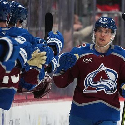 Lehkonen scores 2 goals and MacKinnon reaches 700 assists as…