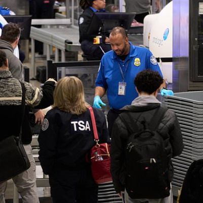 TSA agents are working without pay at US airports due to another…
