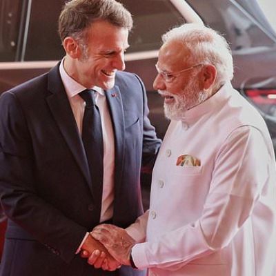 France’s Macron holds bilateral talks with India’s Modi to boost…