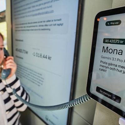 The barista is human but an AI agent runs this experimental Swedish…