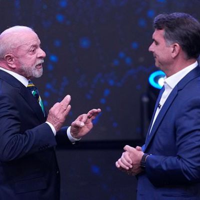 Brazil’s Lula and Flávio Bolsonaro trade barbs in 1st debate only…
