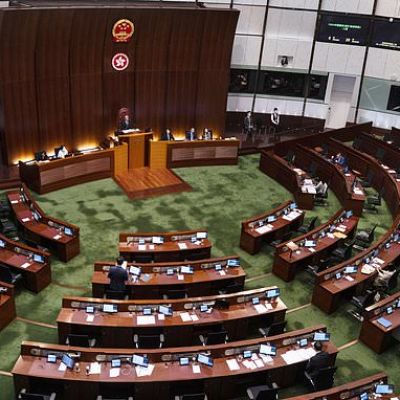 Hong Kong changes law to slash directly elected council seats,…