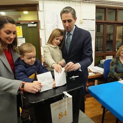 Martin and Harris cast votes in ‘close-fought´ Irish General Election