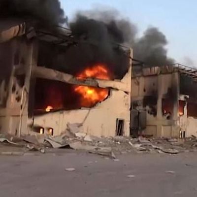 Israeli strikes hit Yemen airport as WHO chief prepares to leave