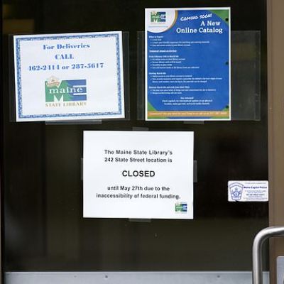 Libraries are cutting back on staff and services after Trump’s…