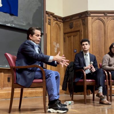 Scaramucci reflects on presidential election at YPU talk