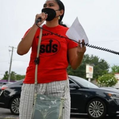 SDS mobilizes for march on the Republican National Convention