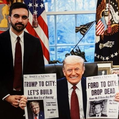 Mamdani meets Trump in White House for second time, pitches housing plans with mock newspaper