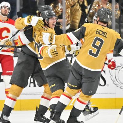 Marner gets 1st 2 goals for Golden Knights in win against Flames | NHL.com