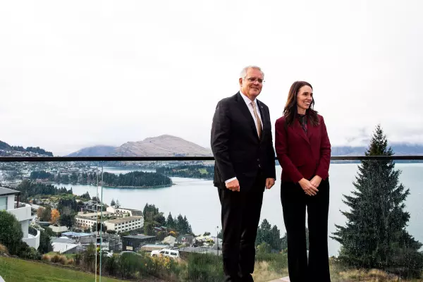 Trans-Tasman PMs reject divisions over China
