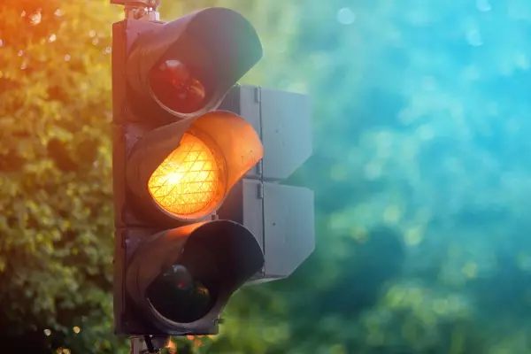 Red light for Auckland, orange for South Island