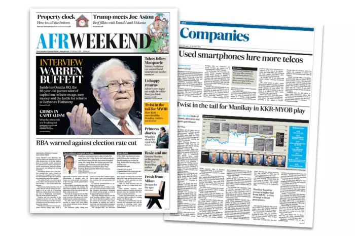 AFR adds Aussie weight to BusinessDesk