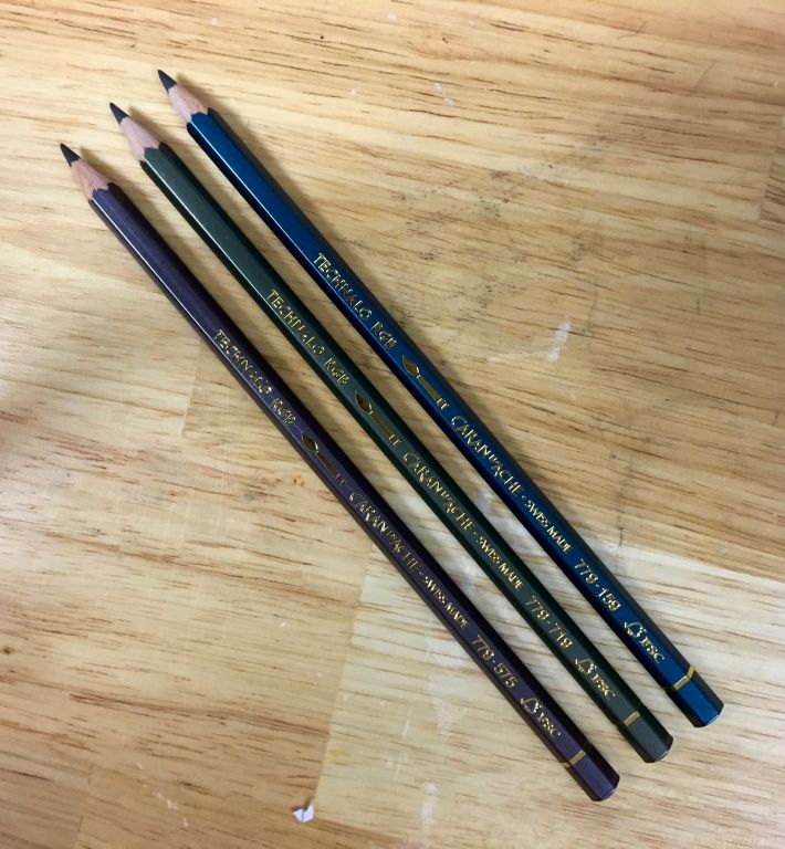 Technalo RGB Water Soluble Graphite Pencils by Caran d'Ache Raw