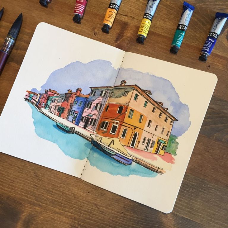arches watercolor travel journal